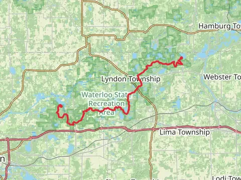 Waterloo Pinckney Trail and Potawatomi and Silver Lake Trail