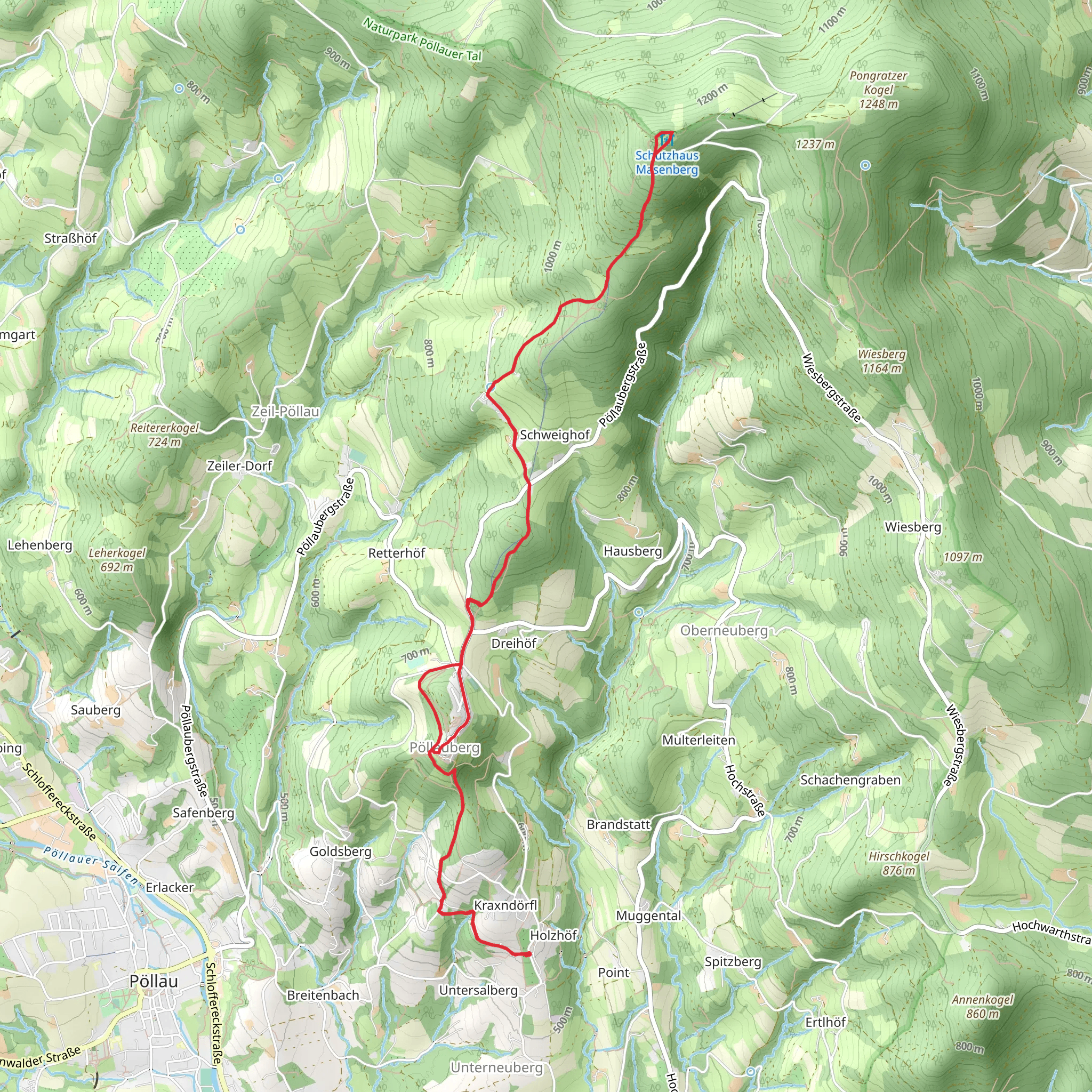 Hotel Retter zum Masenberg mobile static map