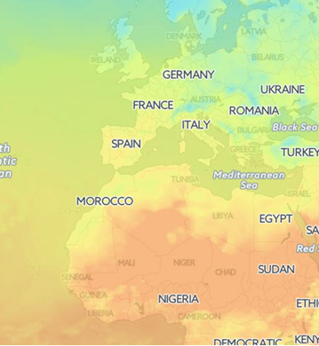 Temperature Map