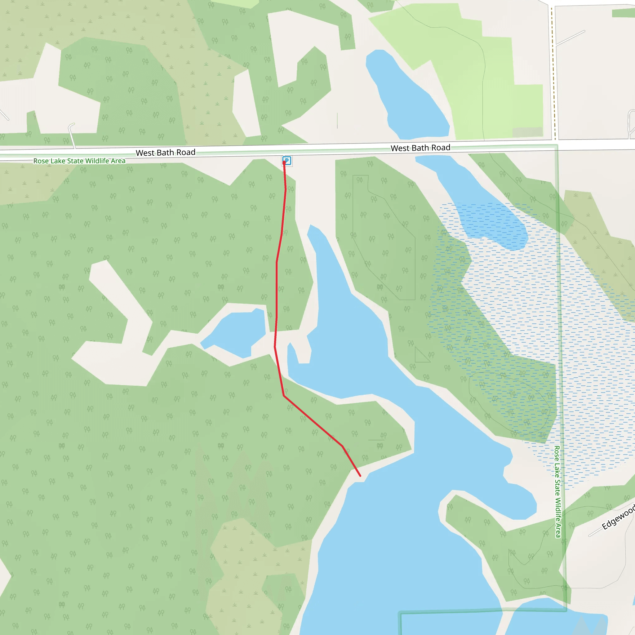 Moon Lake Walk mobile static map