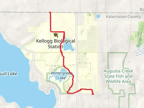 Wintergreen Lake and Duck Lake via County Trail