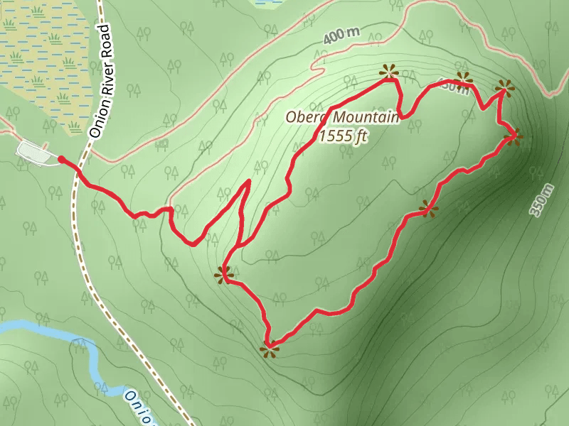 Oberg Mountain Loop Trail