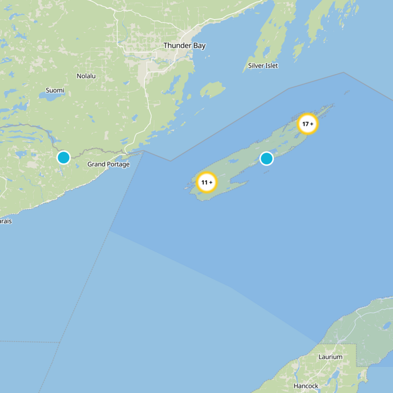 Keweenaw County Static Map
