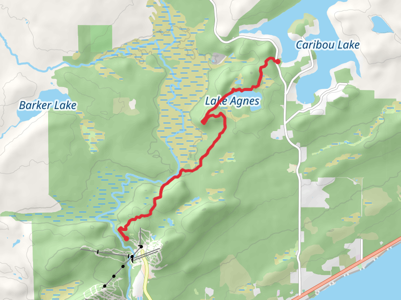 White Sky Rock and Superior Hiking Trail