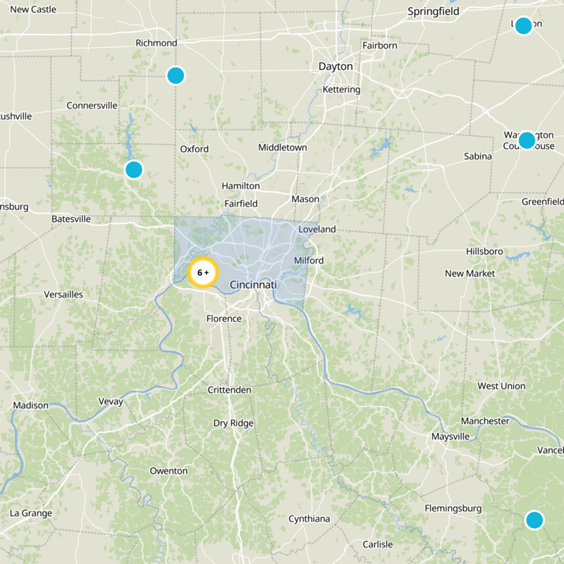 Hamilton County Static Map