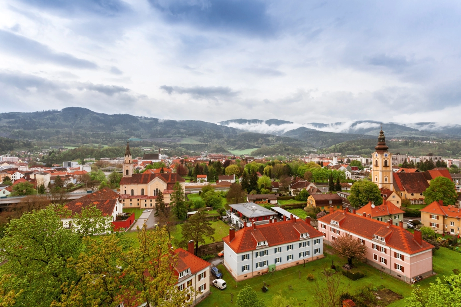 An image depicting the trail Massenburg Ruin - Leoben and its surrounding area.