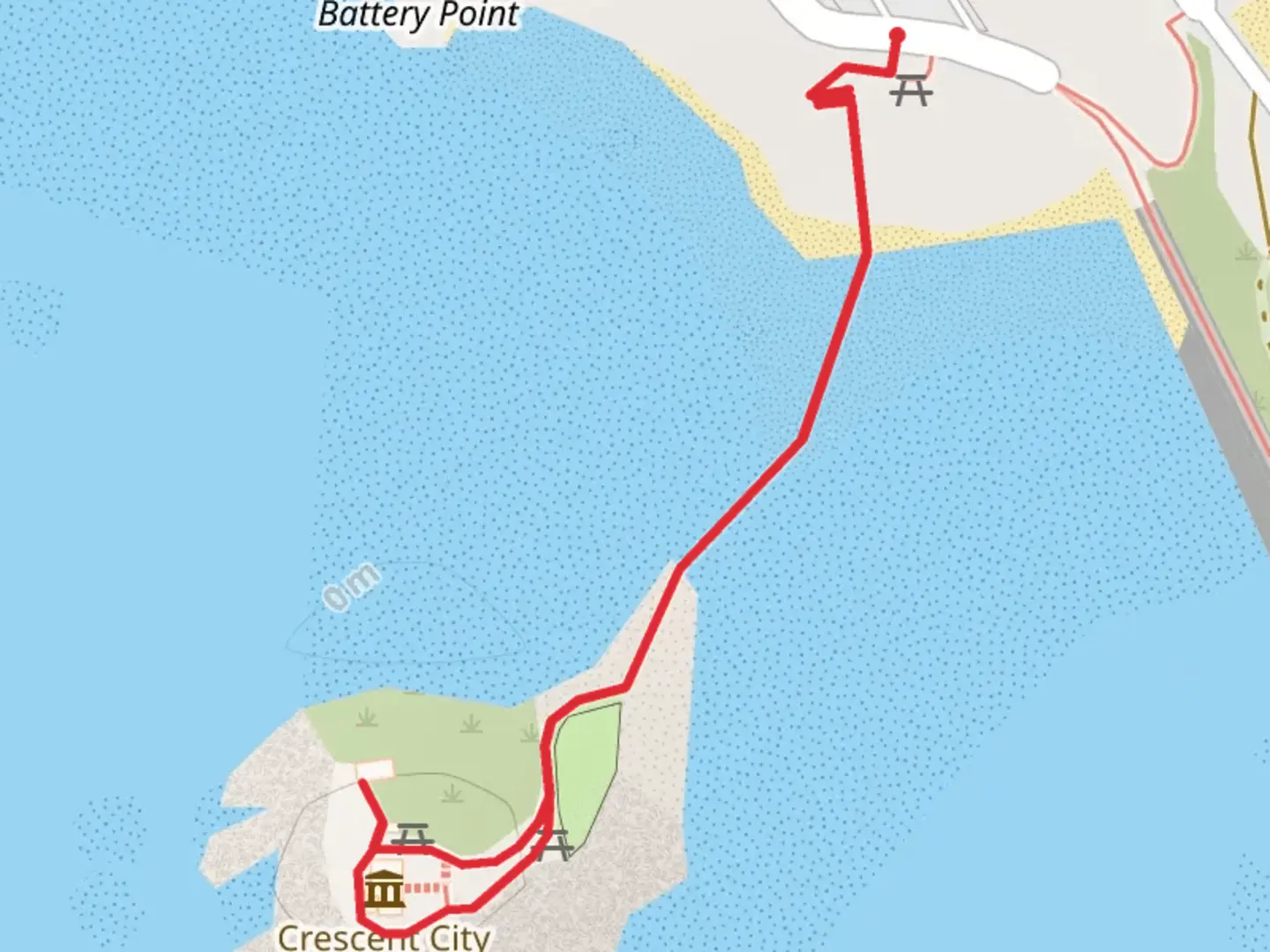 An image depicting the trail South A Street and its surrounding area.