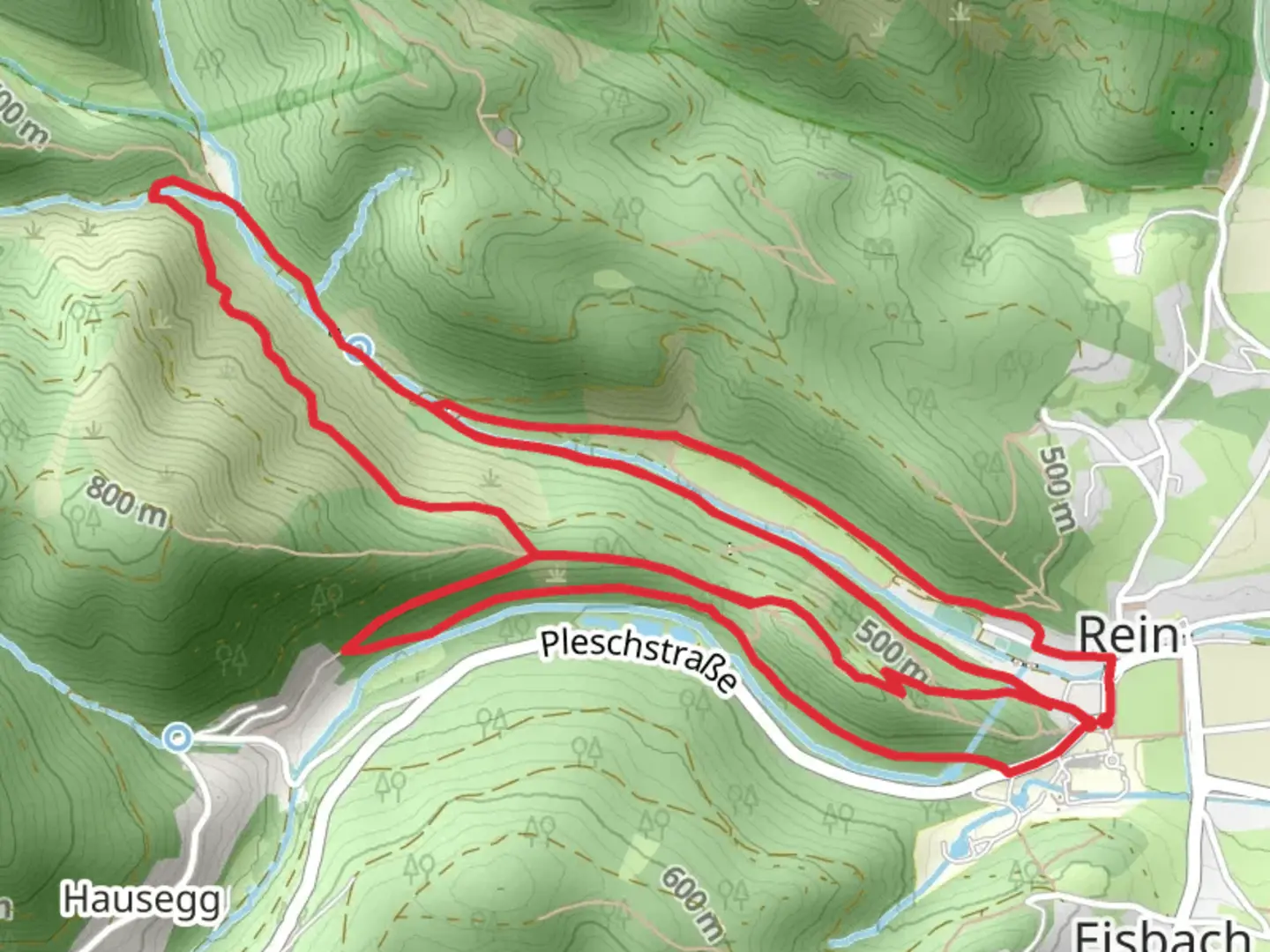 An image depicting the trail Rein Hike and its surrounding area.